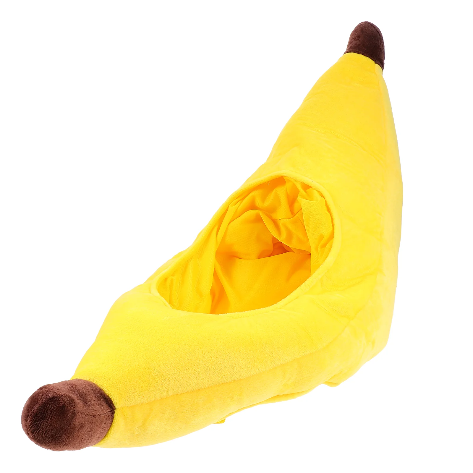 Banana Headgear Fruit Costume Party Headwear Funny Hats for Adults Halloween Frog Plush Toy Man