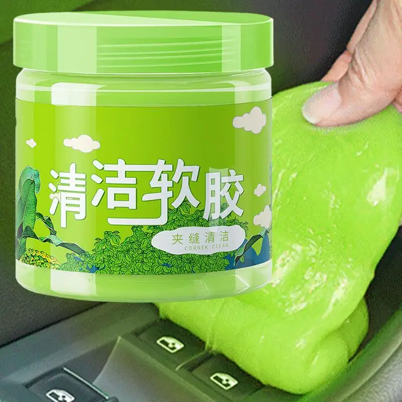 Car Cleaning Putty Strong Viscosity Car Cleaning Gel Putty Reusable Car Vent Cleaner Auto Detailing Cleaning Compound Gel For