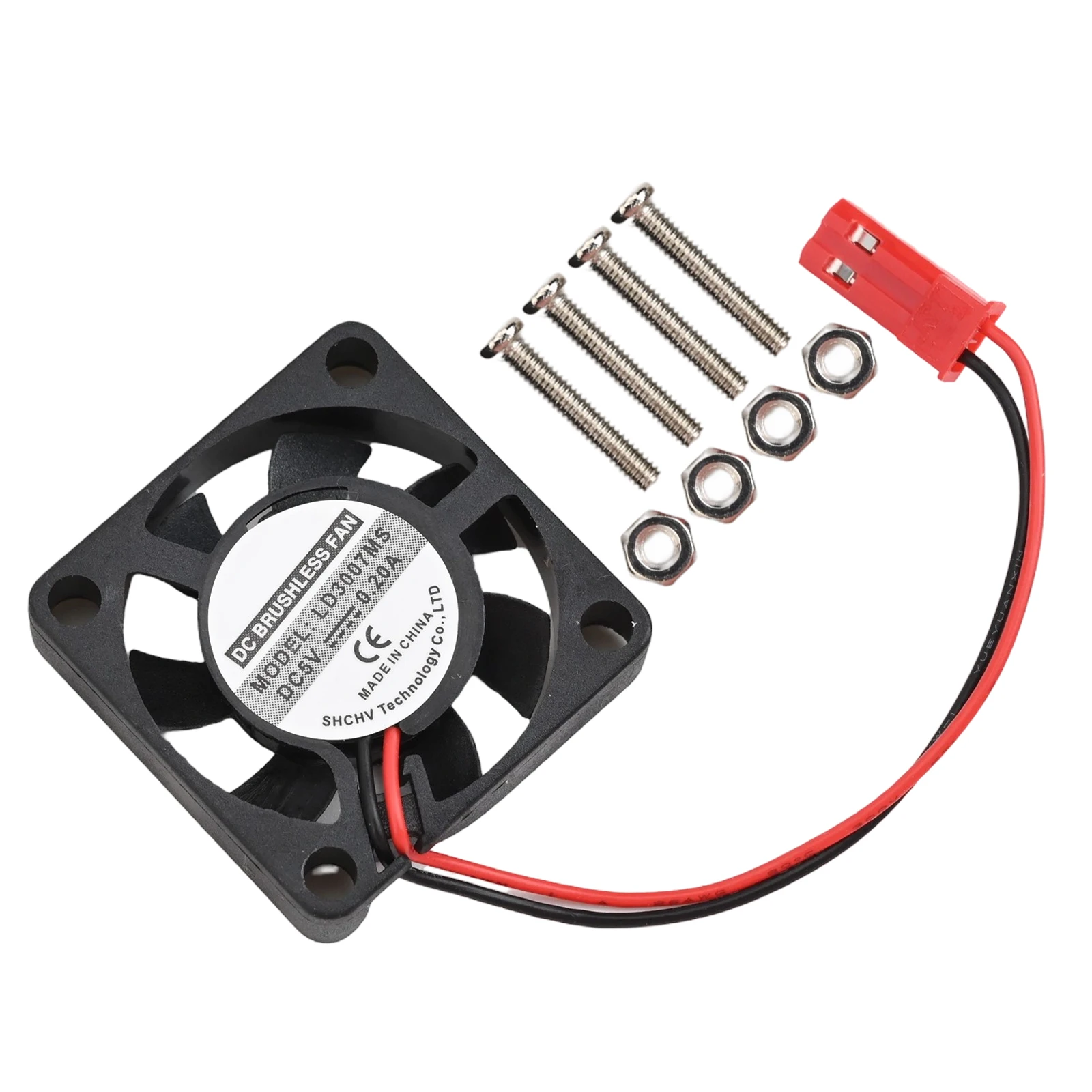 Unique Connector Cooling Solution 5V Cooling Fan Compact Size Long-lasting Lifespan Low Noise Level Optimal Cooling