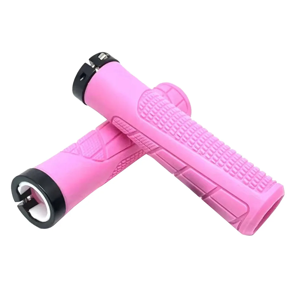 Rubber Grips Excellent Grip Comfortable Grip High Quality Improve Riding Experience Ergonomic Reduce Hand Fatigue Durable