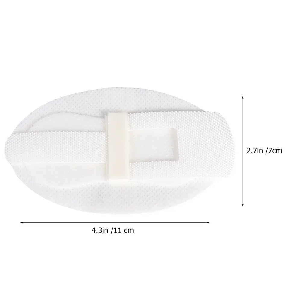 12Pcs Catheter Stabilization Device Easy-Apply Fixator Sticker for Drainage Tube Ureter Fixators Comfortable Daily Wear Travel