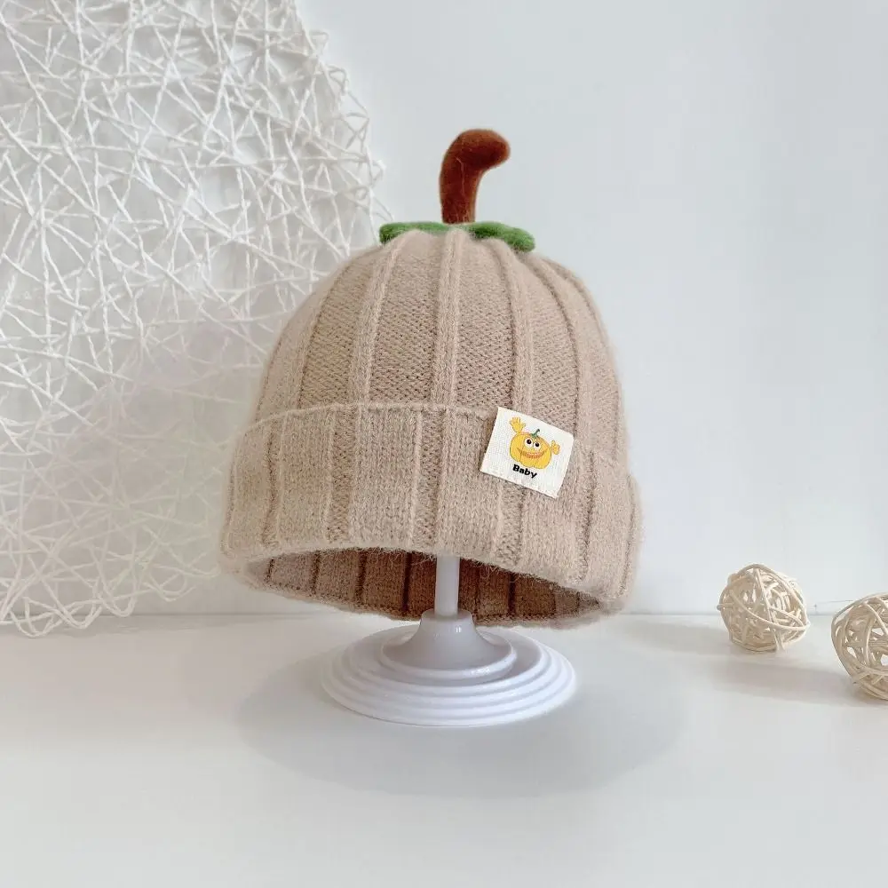 

Cute Halloween Baby Pumpkin Hat Winter Infant Kids Toddler Knitted Beanie Hat Newborn Autumn Thanksgiving Baby Hat Boys Girls