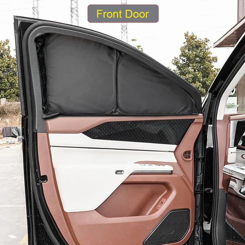 

Автомобильный солнцезащитный козырек на черное окно, авто, анти-УФ-изоляция, защитная крышка, внутренний аксессуар для BYD M9 XIA, 2025 г.