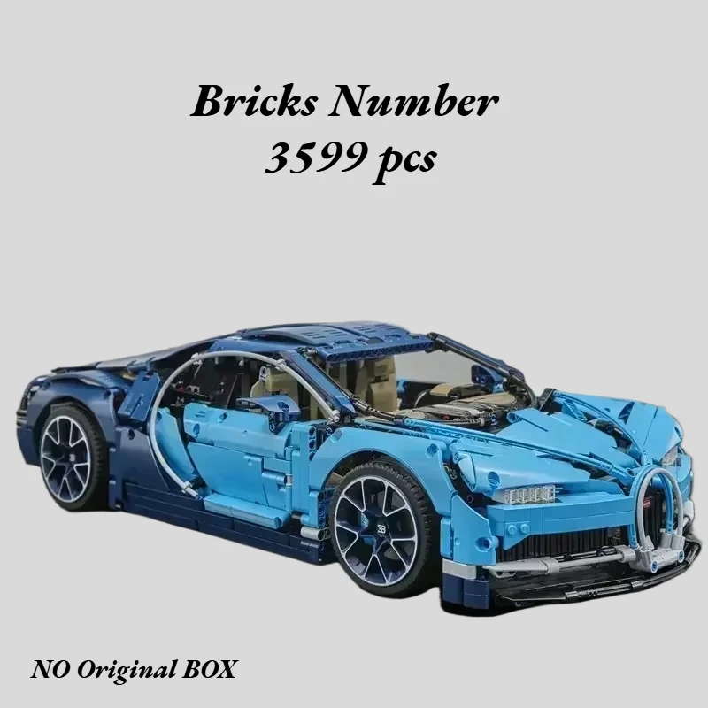 MOC-42083 Super Racing Car High-Tech Buga 1:8 Model Building Blocks Bricks Kids Toys For Children Adults Birthday Gifts