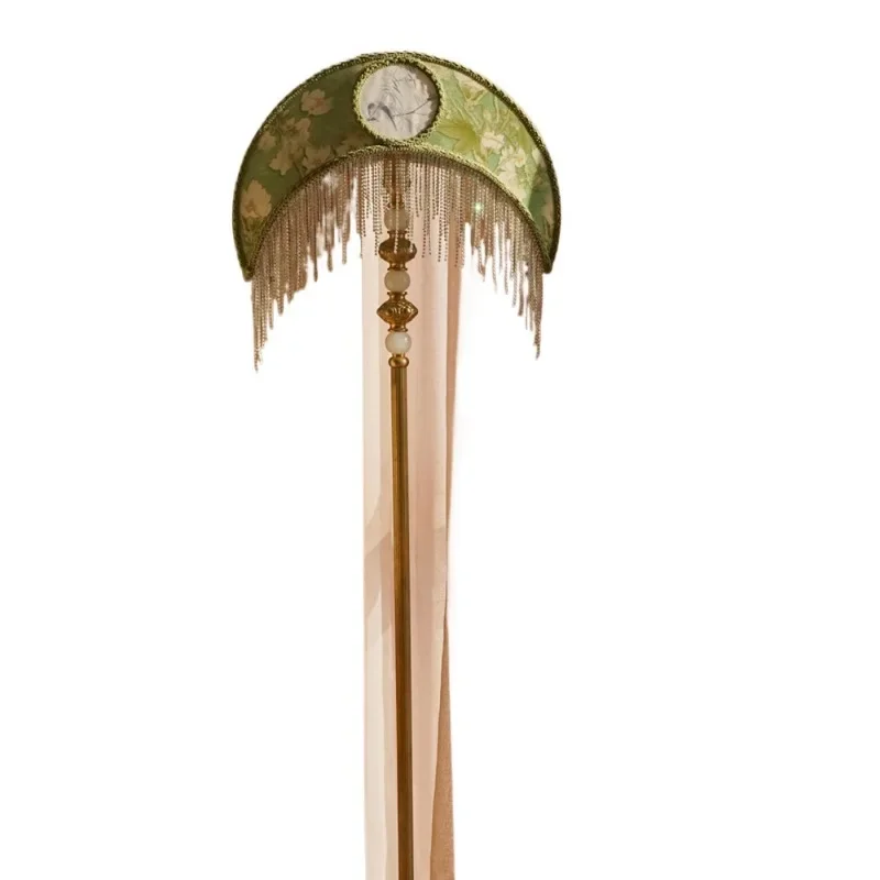 

French European medieval retro living room bedroom floor lamp