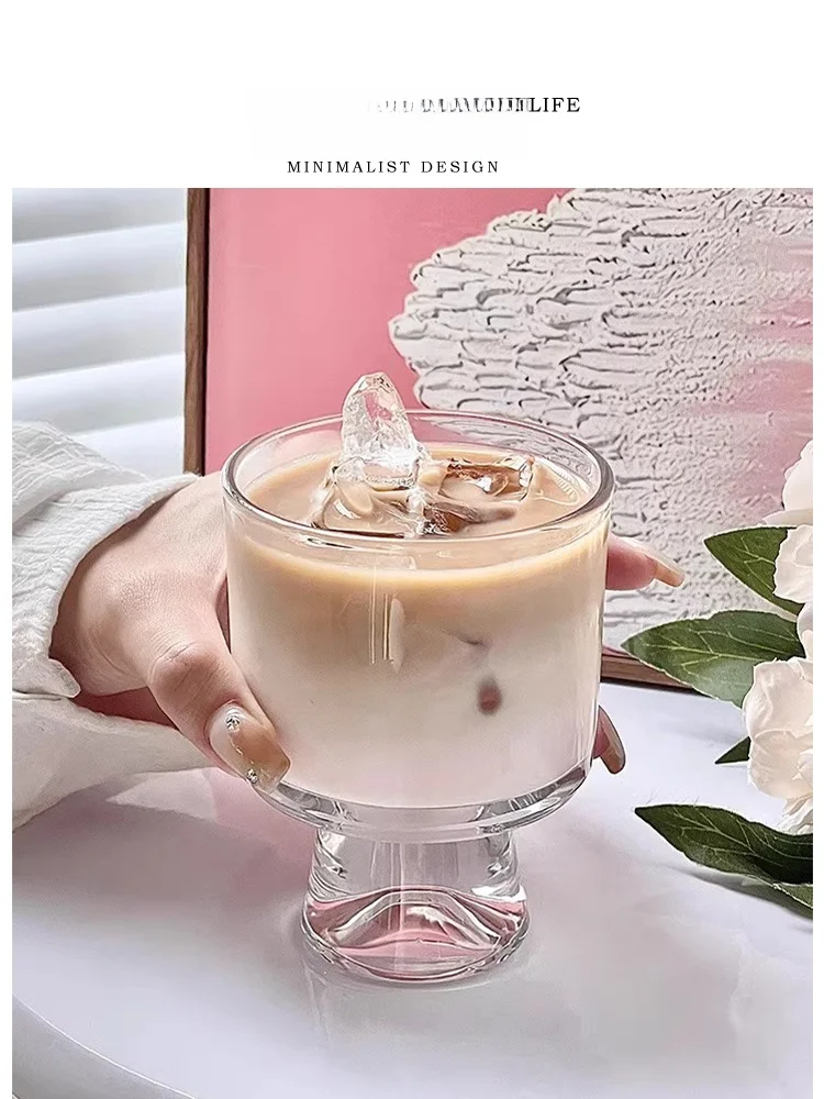 

Стеклянная кружка Tlife Lazy Highball с простым дизайном, термостойкая, для кофе и молока, цилиндрической формы, однослойная.