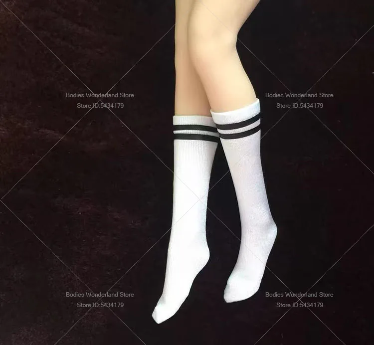 재고 있음 1/6 스케일 여성 군인 탄성 하이 튜브 양말 모델 액세서리 12인치 PH VERYCOOL JO 액션 피규어 인형용