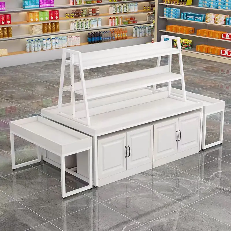 Store Nakajima Display Cabinet Shopping Mall Stack Head Snack Promotion Desk Maternal and Infant Store Cosmetics Nakajima Shelf