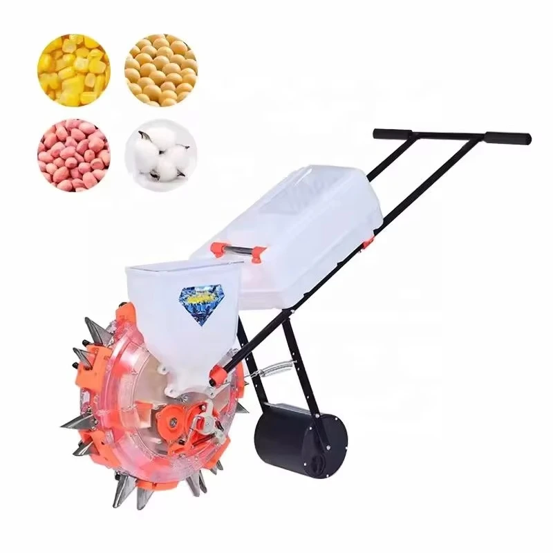 Farm Manual Adjustable Grain Seeder / Hand-Pushed Corn Seeder