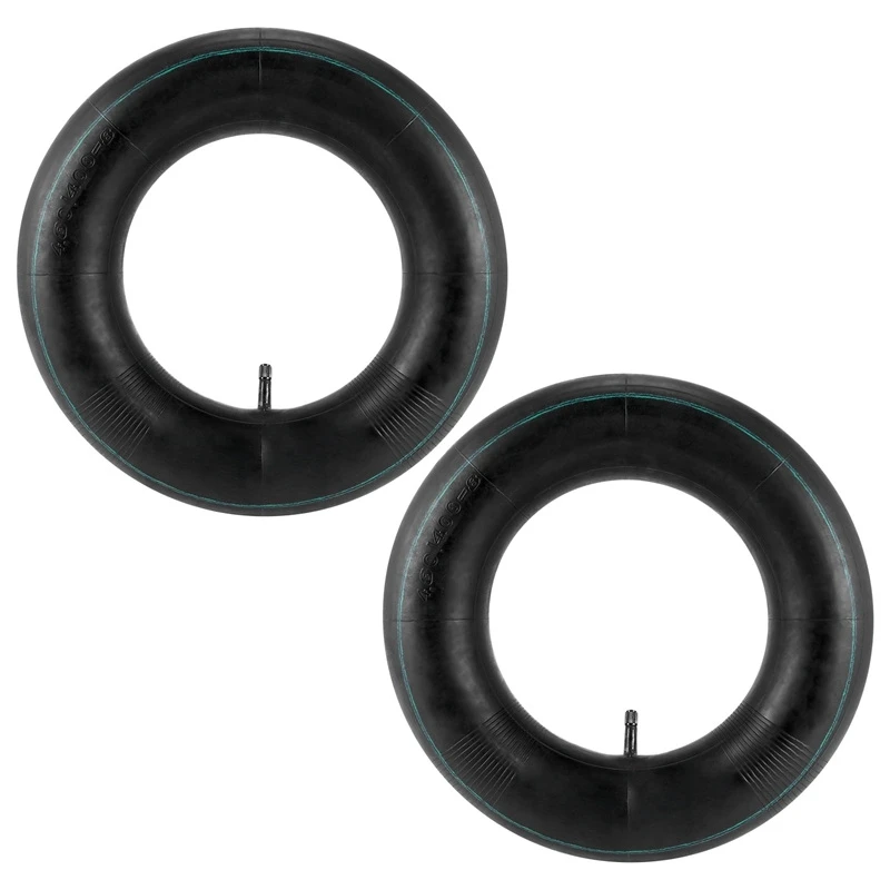 2 Pack 4.80/4.00-8 inch Inner Tubes for Mowers, Hand Trucks, Wheelbarrows, Carts and More