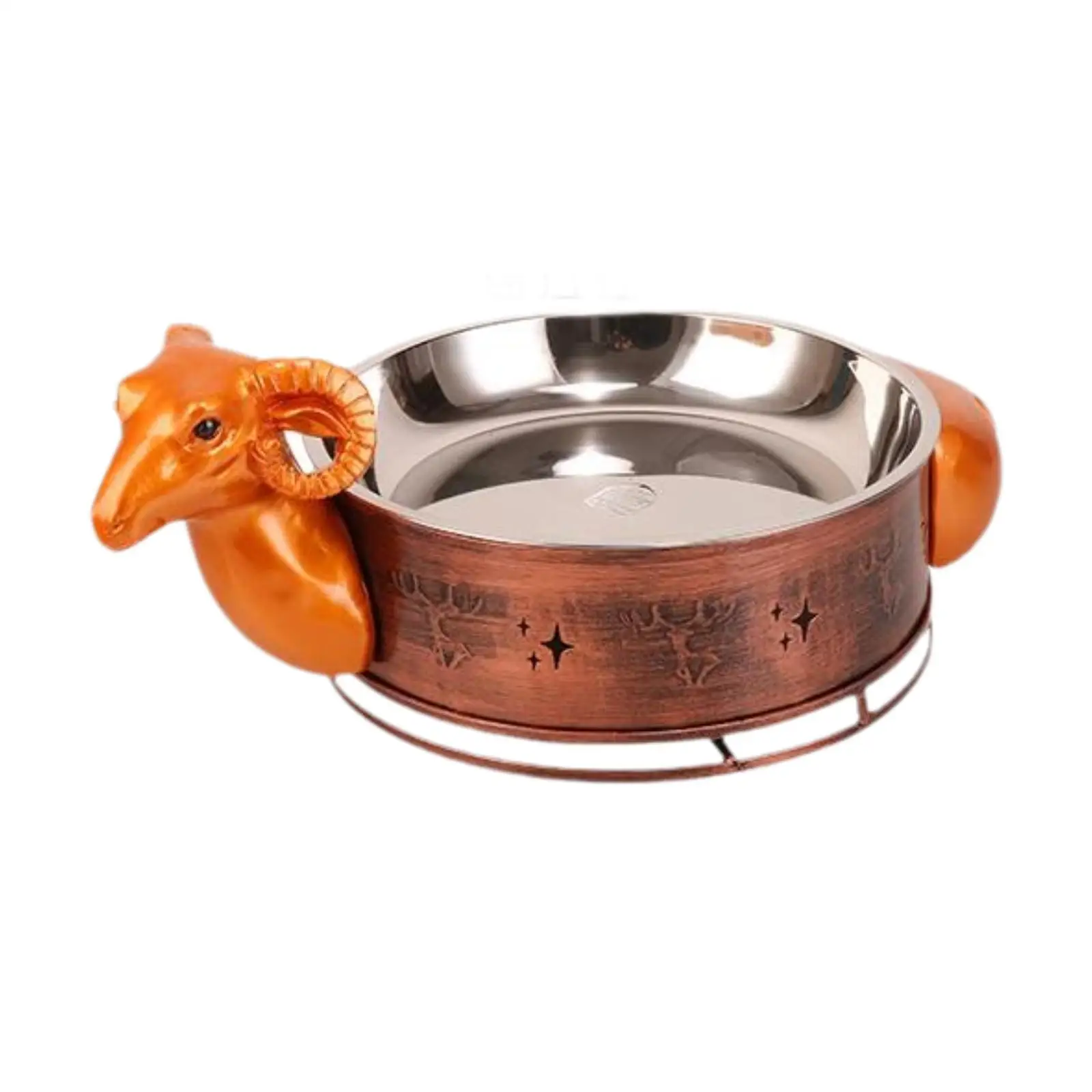 

Zodiac Dry Pot Creative Buffet Food Warmer for Household Kitchen Restaurant