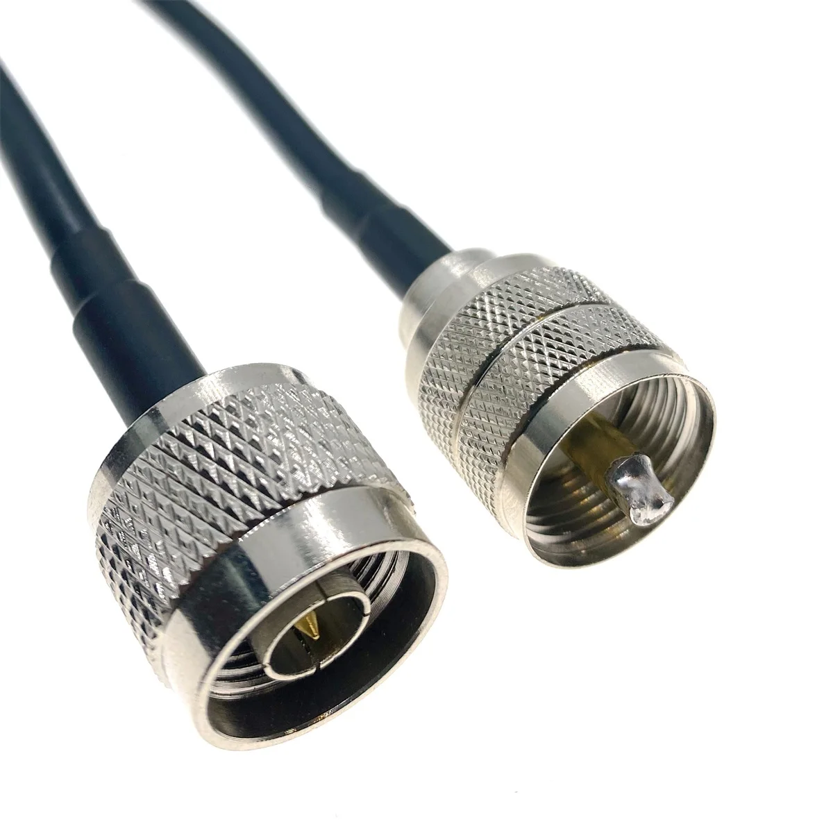 SL16 PL259 SO239 UHF Male To N Type Male Adapter Jumper Pigtail Coax Cable RG58 cable 12inch~30M