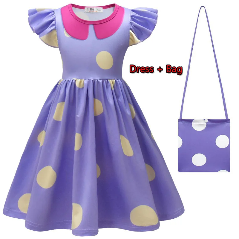 The Same Style Envy Cosplay Costume Princess Kids Girls Dress Wig Bag Halloween Carnival Birthday Happiness Party Suits