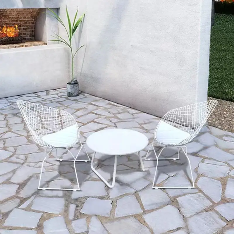 Courtyard balcony outdoor table and chair combination