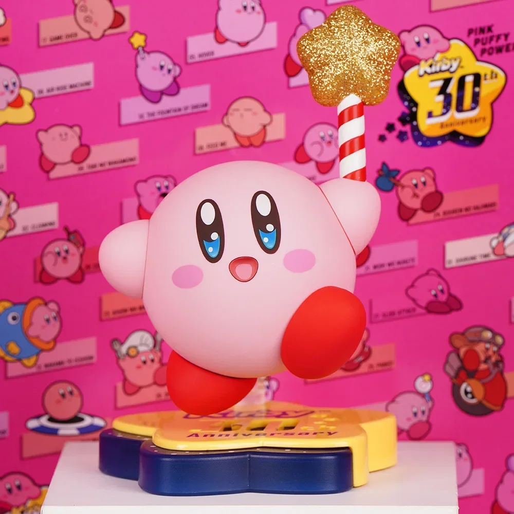 Good Smile Kirby 1883 Anime Figure 30th Anniversary Edition Cute Action Figure GSC Clayman Model Toys KidsOrnament Custom Gifts