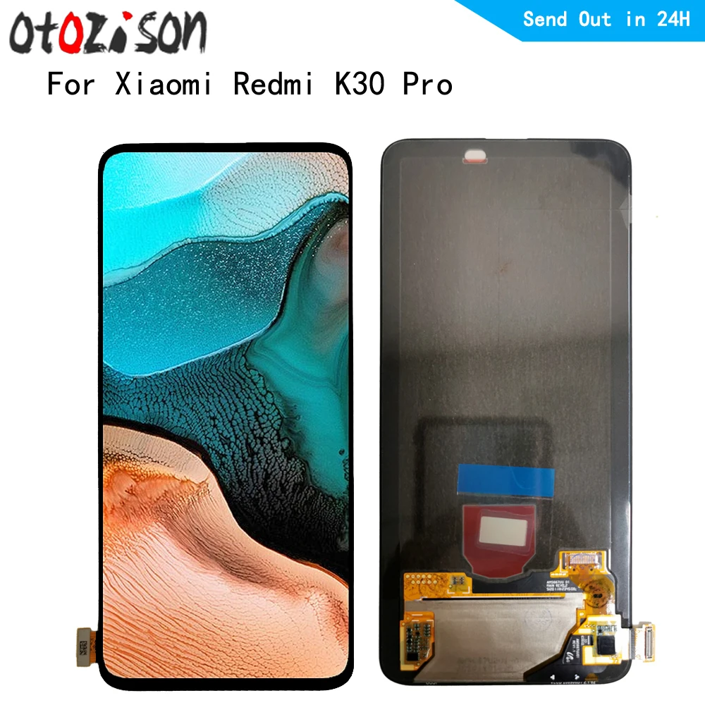 

6.67" AMOLED Screen For Xiaomi Redmi K30 Pro LCD Display+Touch Panel Screen Digitizer With Frame Assembly For Redmi K30 Pro