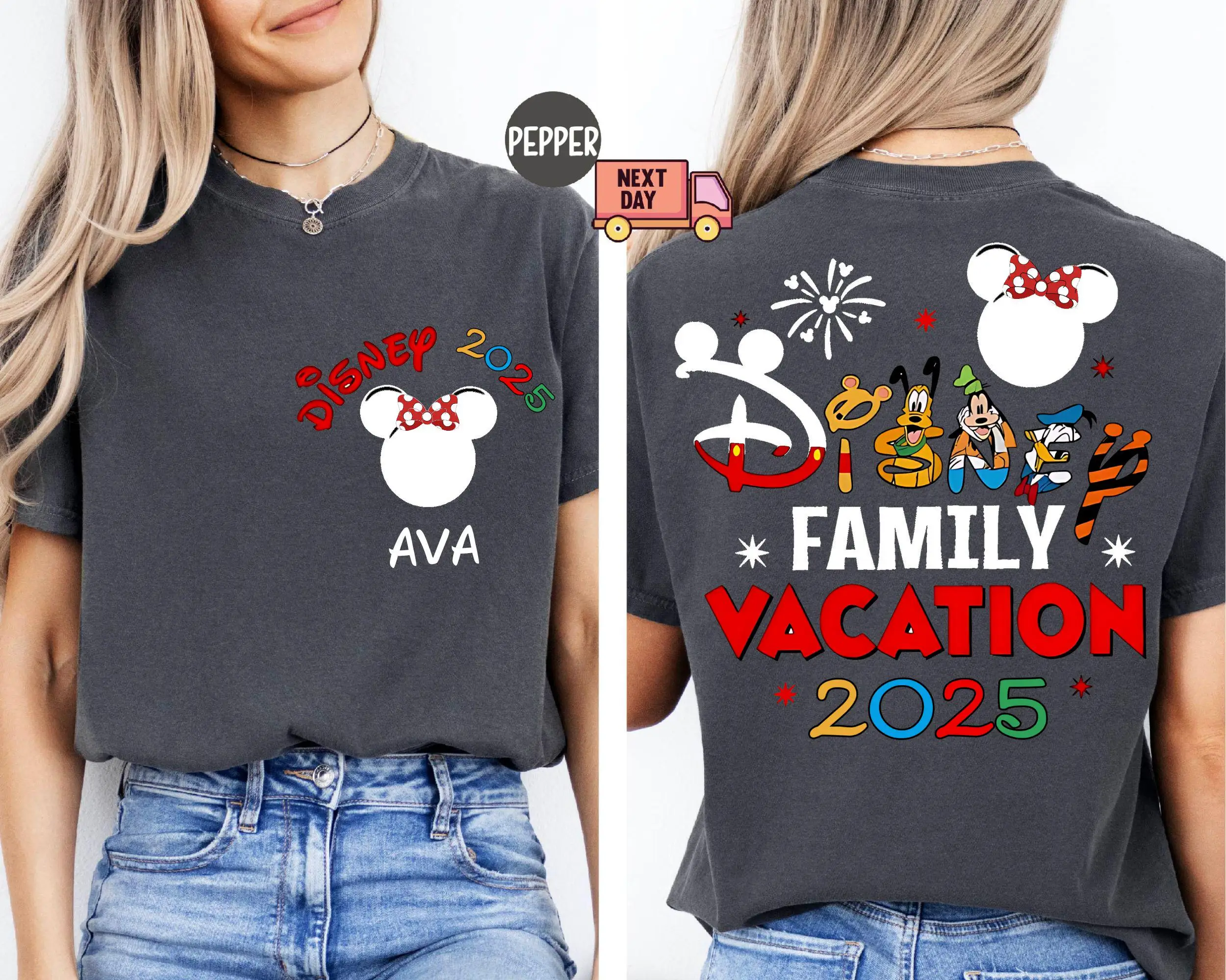 

Disney 2025 Family Vacation Shirts,Personalized Mickey Castle 2025 Shirt,Disneyland Family Trip Shirt,Custom Mickey Trip