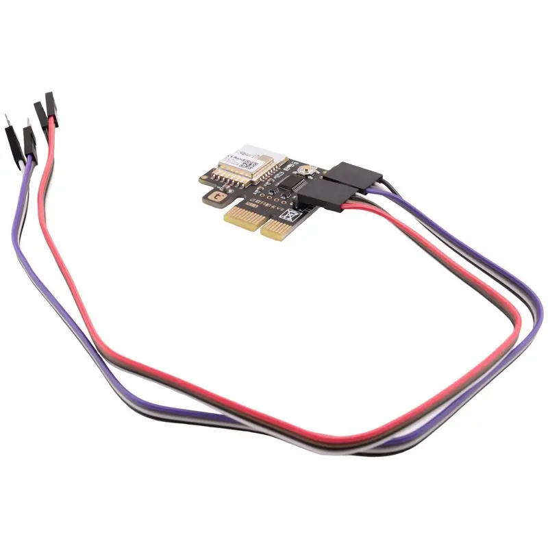 Ingenious-6X Tuya Wifi Computer Power Reset Switch Pcie Card For PC Computer,APP Remote Control,Support Google Home,MINI Card