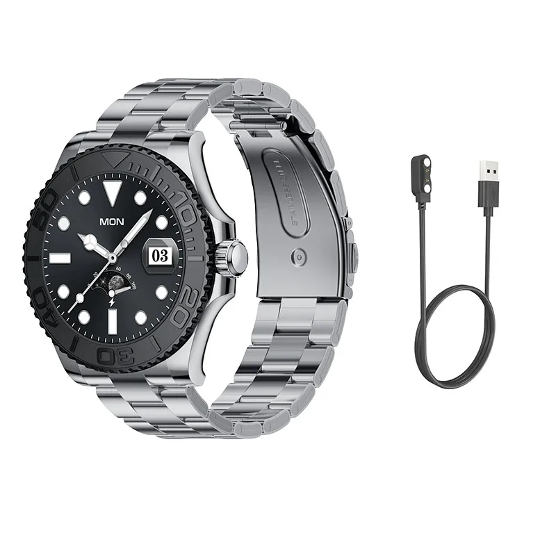 Luxury Smartwatch for Men with AMOLED Screen