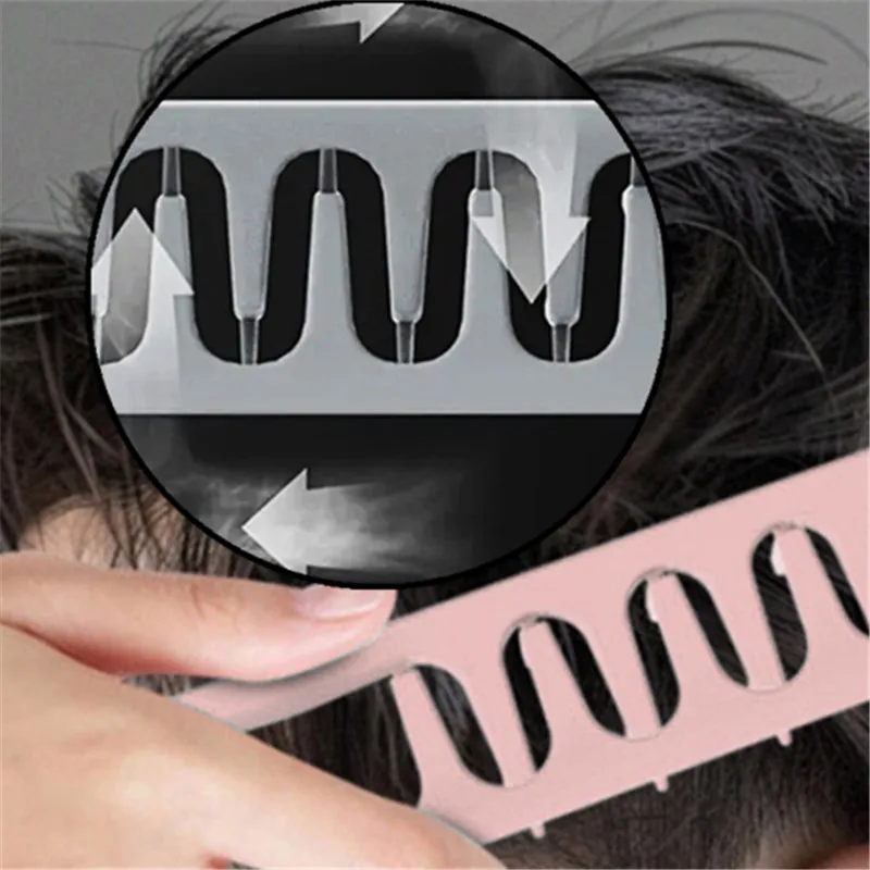 

1pc Wide-Tooth Hair Styling Seam Comb Bangs Combs Stylings Hairs Root Top Fluffy Hairdressing Care Accessory Tool For Women Men