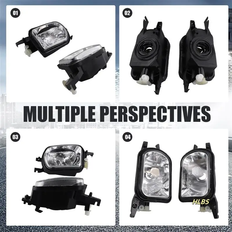 

Front Bumper Fog Light Assembly For Benz W203 C230 C240 C320 C350 W215 CL500 CL600 W209 CLK320 2038201156 2038201256