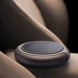 Air Purifier Solar Charging Car Ionizer HEPA Filter Ion Deodorant Air Fresh Usb Ozone Generator Vehicle Electric Air Purifier