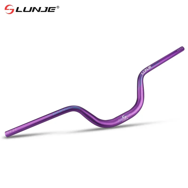 LUNJE المقود 780 مللي متر سبائك الألومنيوم الجبلية المقود 31.8 ابتلاع مقود مع علامات عاكسة 35/55/120 مللي متر ارتفاع