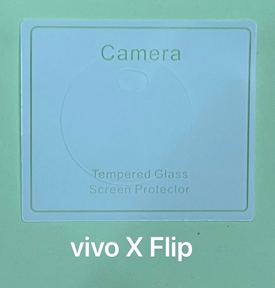 Tempered Glass Camera Lens Protector for Vivo X Flip Screen Protector Rear Lens Protective Cover Film 1 2 3 4 5 Pack