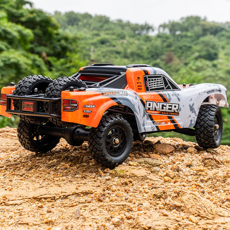 1/16 brushless Remote control pickup truck XBX 75KM/H High speed Rc Car Off Road 4x4 Rc Drift Climbing Car Post-straight bridge