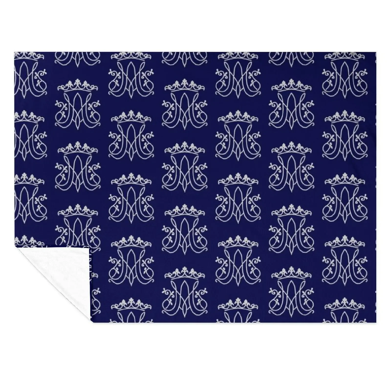 

Ave Maria monogram Throw Blanket heavy to sleep christmas gifts Decorative Sofa Large Blankets