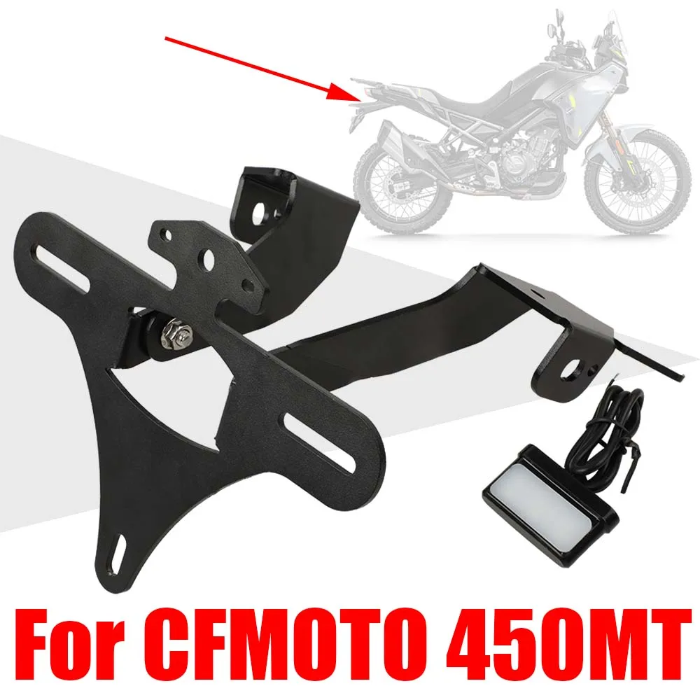 

For CFMOTO CF MOTO 450MT 450 MT MT 450 MT450 Accessories License Plate Bracket Tail Tidy Fender Eliminator Number Holder Support