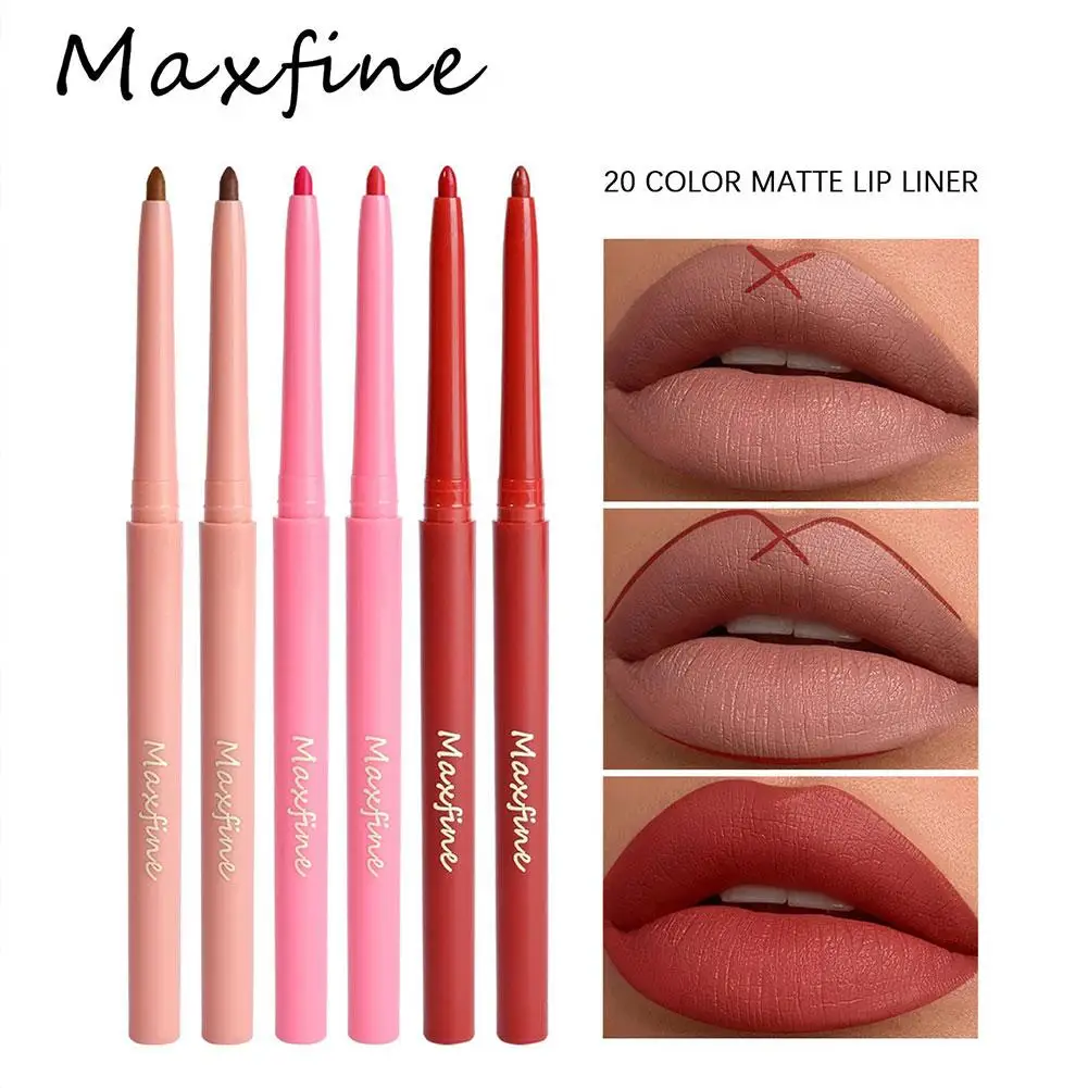 Crayon à lèvres Jules Liner, waterproof, longue durée, stylo vepliner, beauté, contour nude, 20 couleurs, 256 penc, E4n0