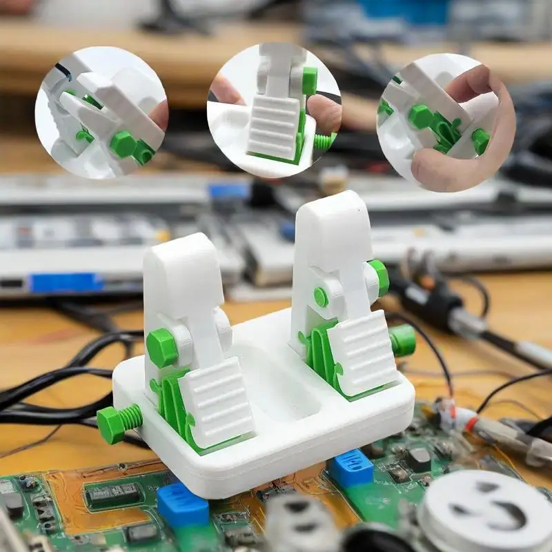 Universal Welding Workbench Fixture Adjustable Suction Clamp Perfect for Motherboard Soldering Project& Electronic Assembly Work