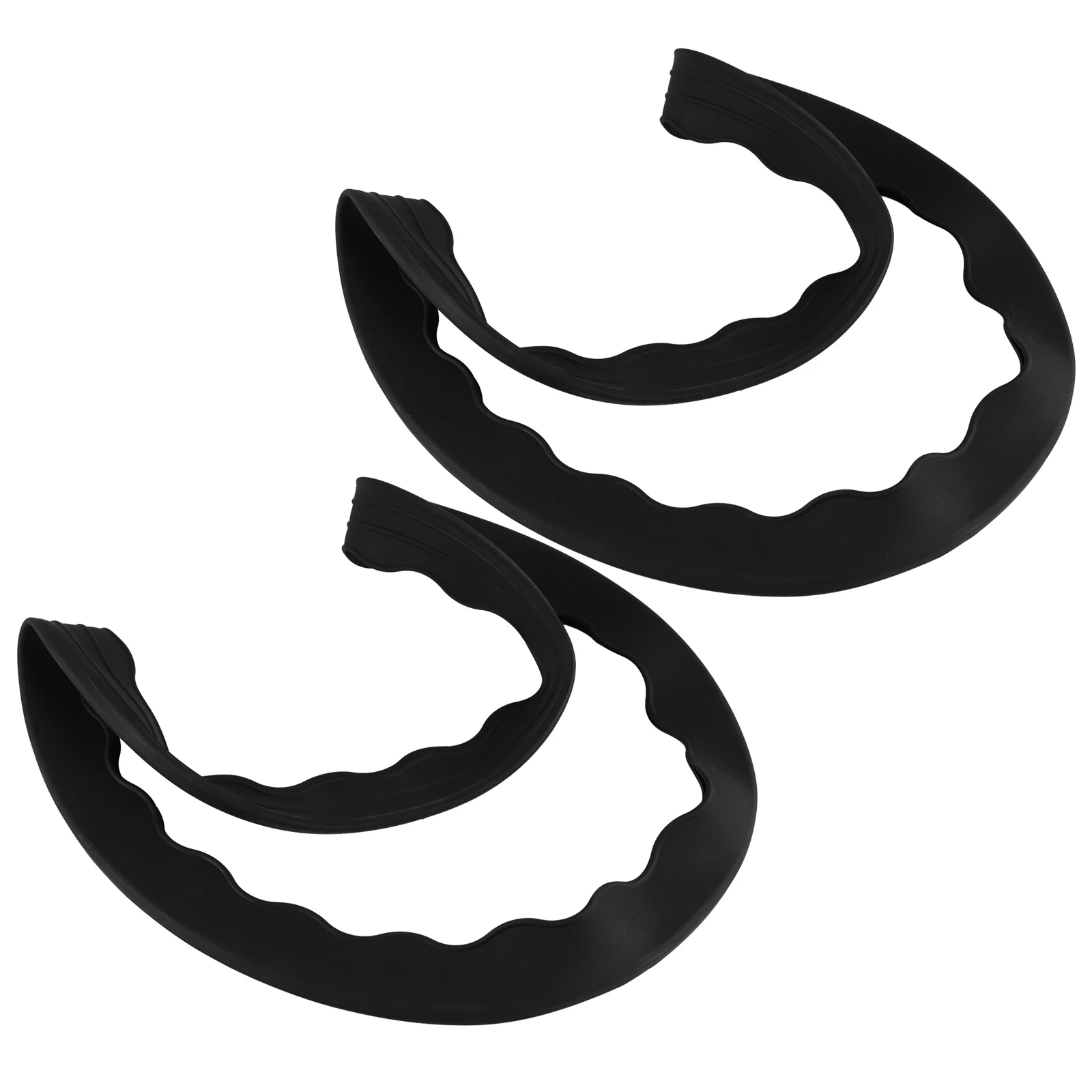 2 Pcs Felt Non-slip Mat Office Protector Rubber Prevent Antislip Chair Leg Protectors