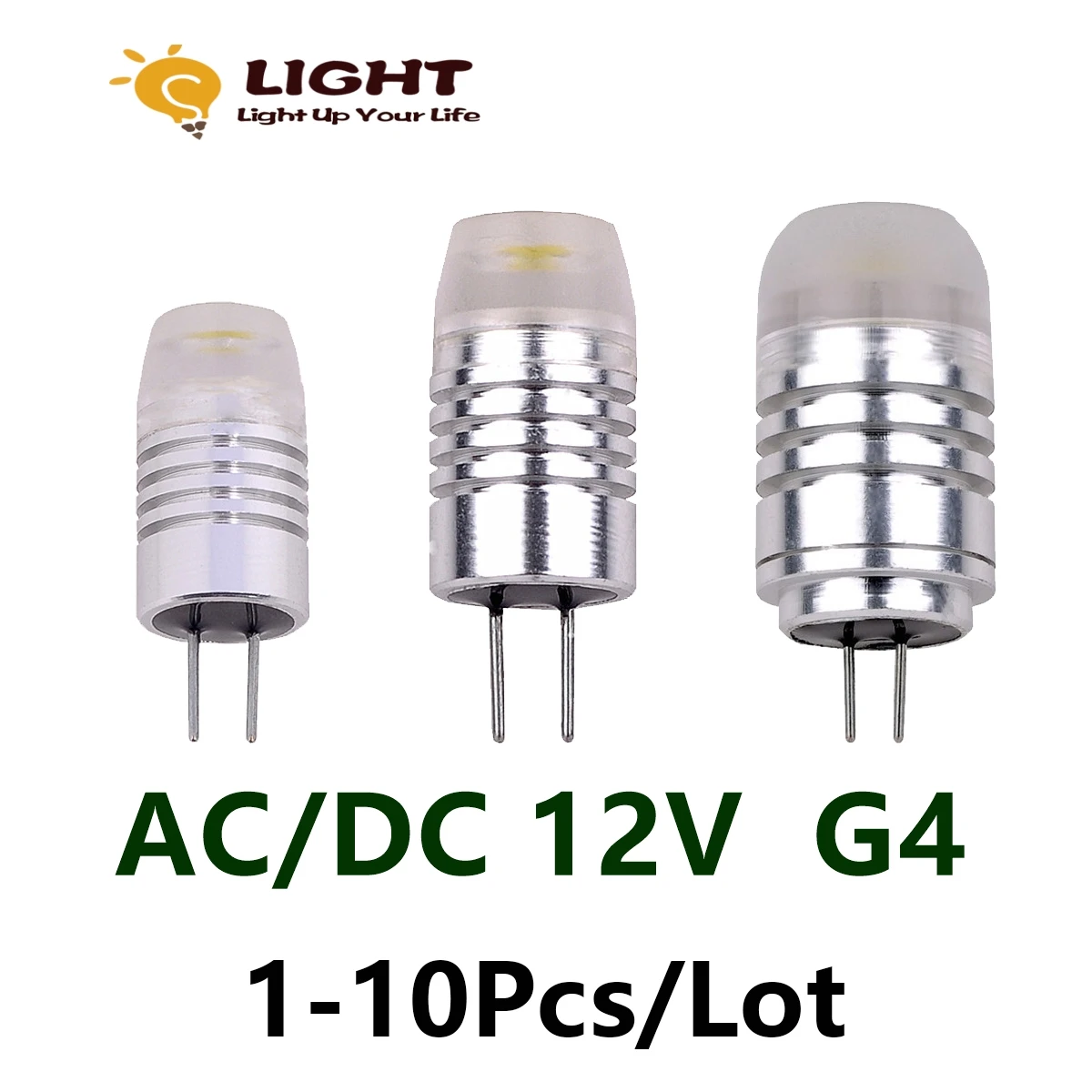 

DC /AC12V LED MINI G4 COB car lights 1.5W 2W 3W High Light Efficiency Strobe Free For Crystal Chandelier Kitchen Study Toilet