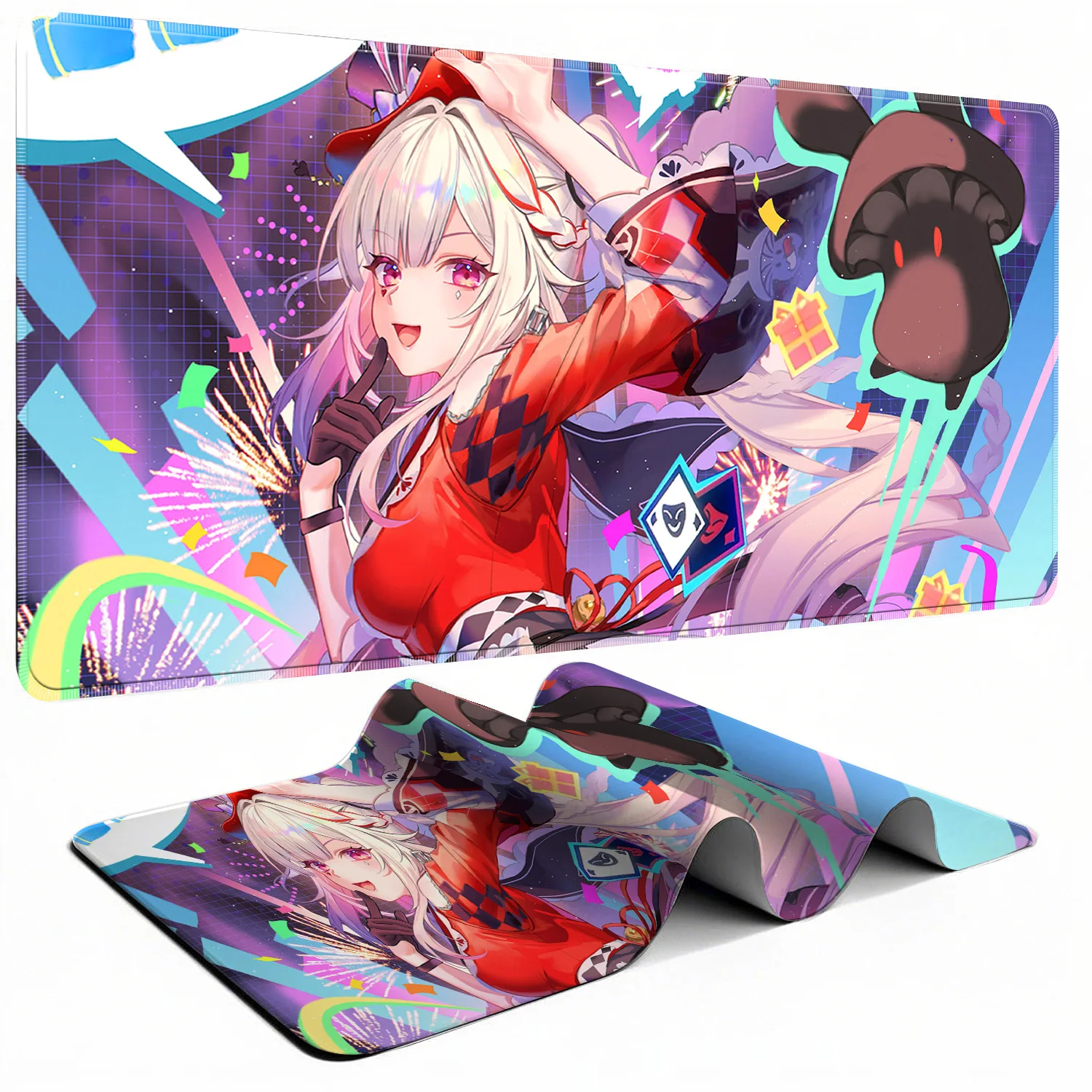 Honkai Star Rail Sparxie Rubber Large Mouse Pad Gamer Extended Desk Mat Carpet Computer Mousepad Gaming Laptop Keyboard Mat