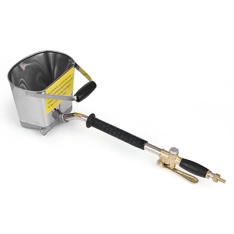 Professional Wall Mortar Sprayer Machine Stucco Shovel Hopper Ladle Cement Spray Machine Air Stucco Sprayer Plaster Hopper