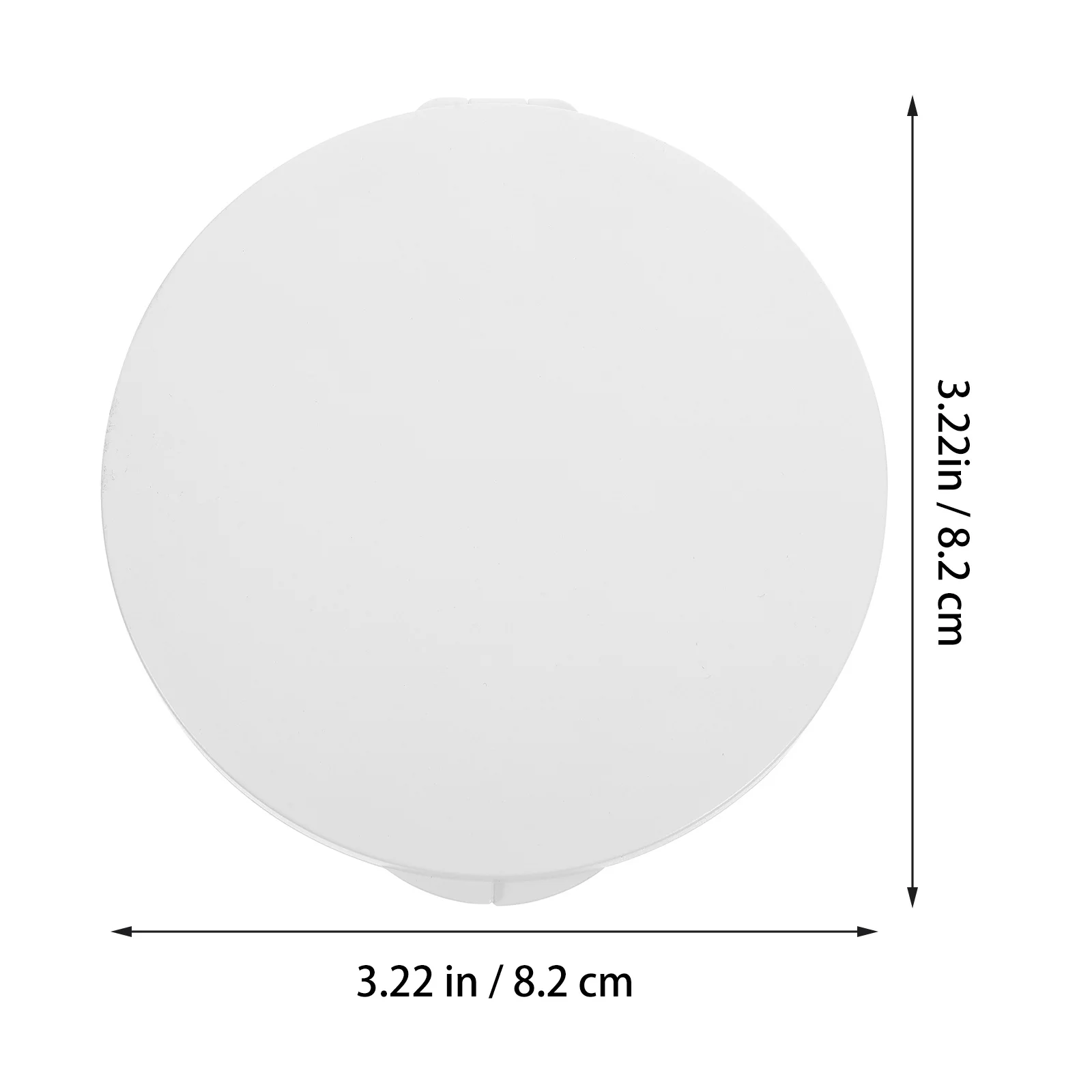 กระจกพกพาแบบพับได้ กระจกมือขนาดเล็กกะทัดรัดพร้อมแว่นขยายสำหรับผู้หญิง ใช้สำหรับการเดินทางกลางแจ้ง แต่งหน้า ดีไซน์พกพาสะดวก กระจกส่วนตัว