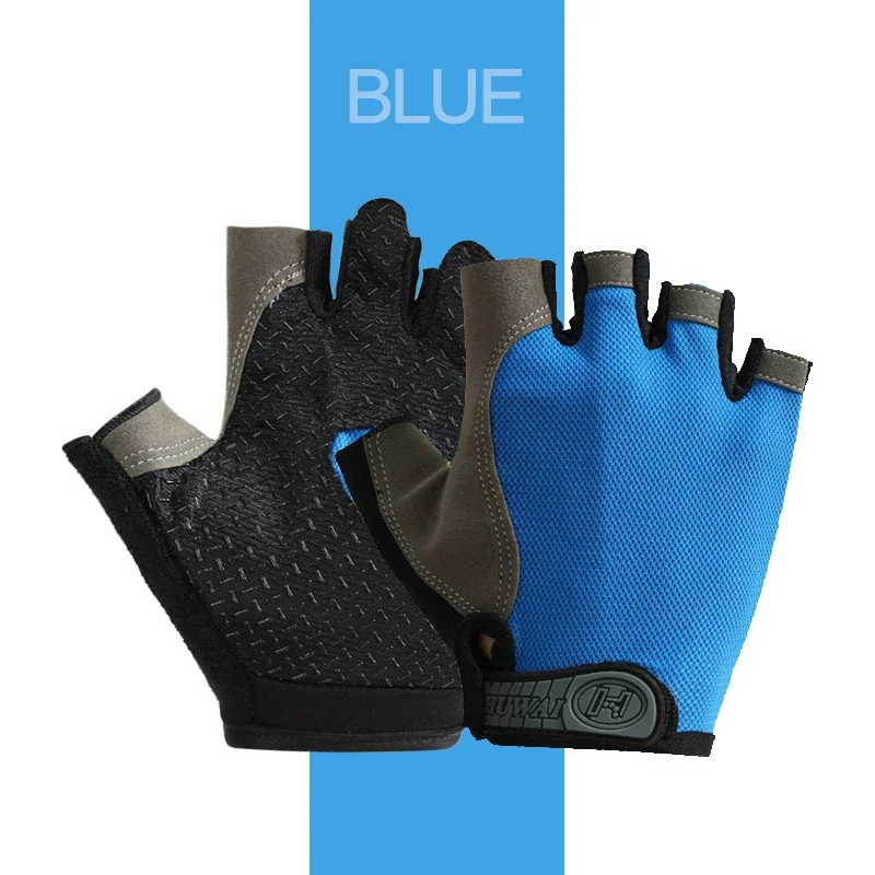 Breathable Anti-Slip Fitness Gloves for Women Men Cycling Fishing Gym