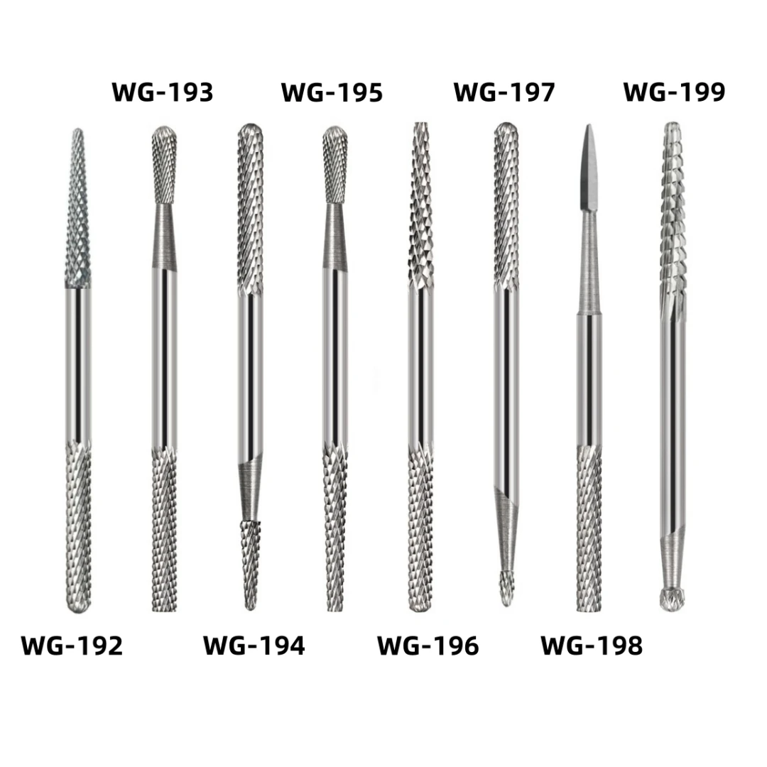 1Pc Doppel-headed Wolfram Stahl Hartmetall Nagel Bohrer Multi-funktionale Für Removel Nagellack Gel Häutchen abgestorbene Haut Nagel Werkzeug