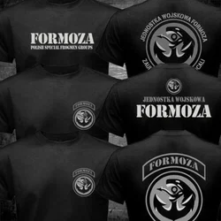streetwear fashion vintage New JW Formoza Polish Naval Special Frogmen Groups Forces Army Military Men T Size S-5xl heavyweight