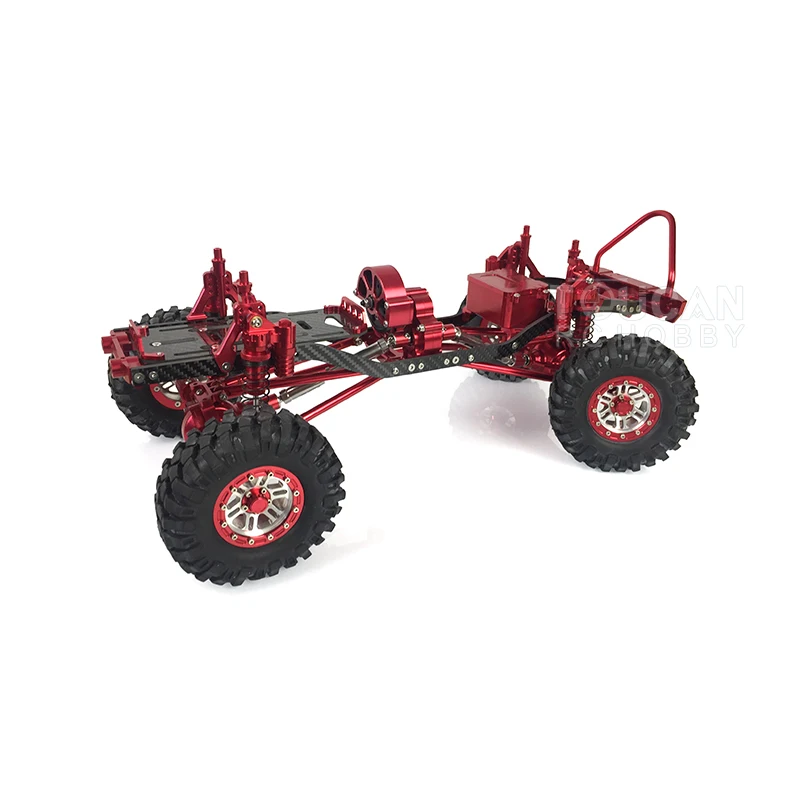 1/10 AXIAL SCX10 D90 RC Remote Control Crawler Car Metal Chassis 313MM WB Upgraded Tires Outdoor Toys For Boy Gift TH01597-SMT6