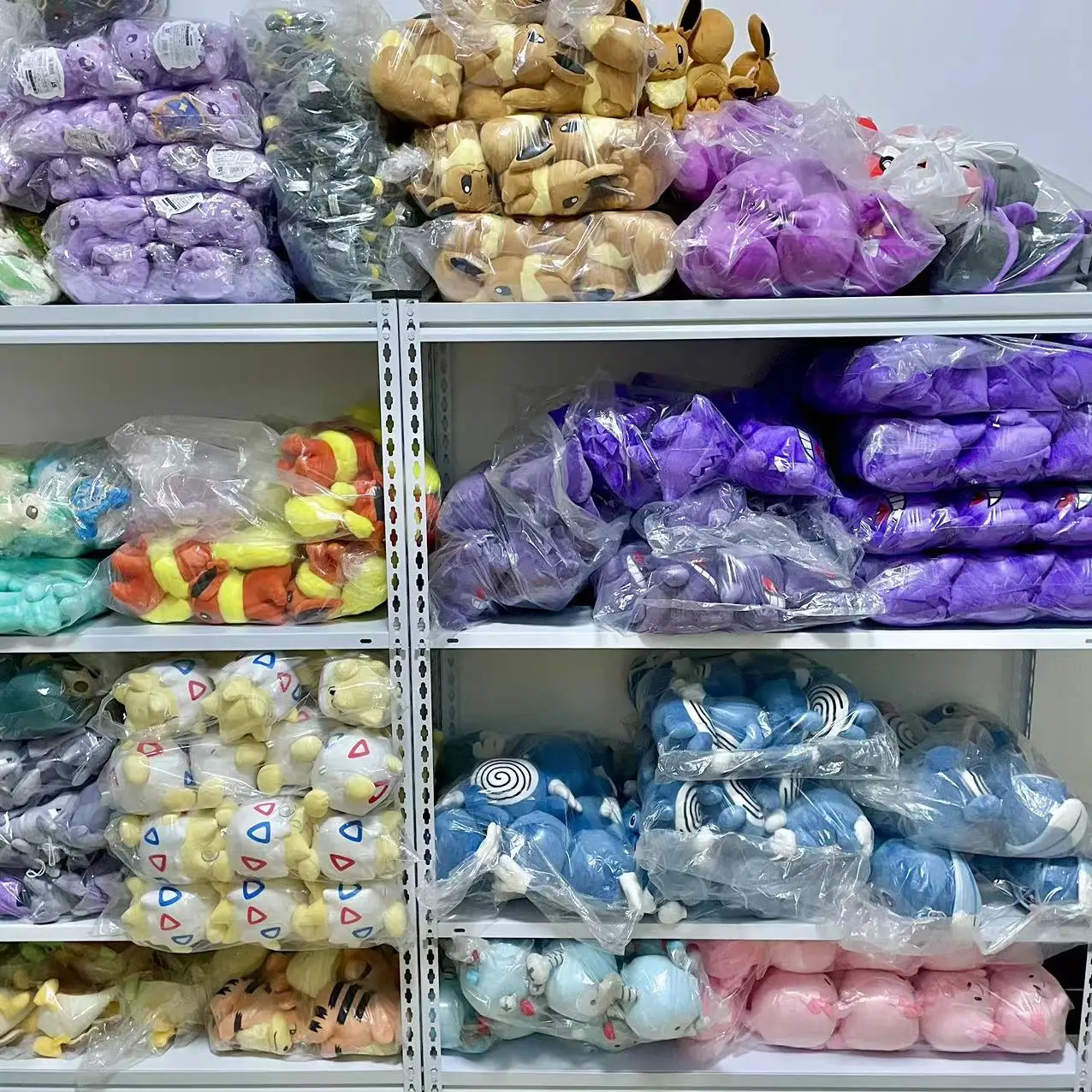 Pikachu Rosa & Blau Chikorita Plüschtiere Cyndaquil Totodile Snivy Kawaii Gefüllte Anime-Plüschfiguren Quilava Lapras Dragonite Niedliche Geschenke für Jungen und Kinder – Detail 5