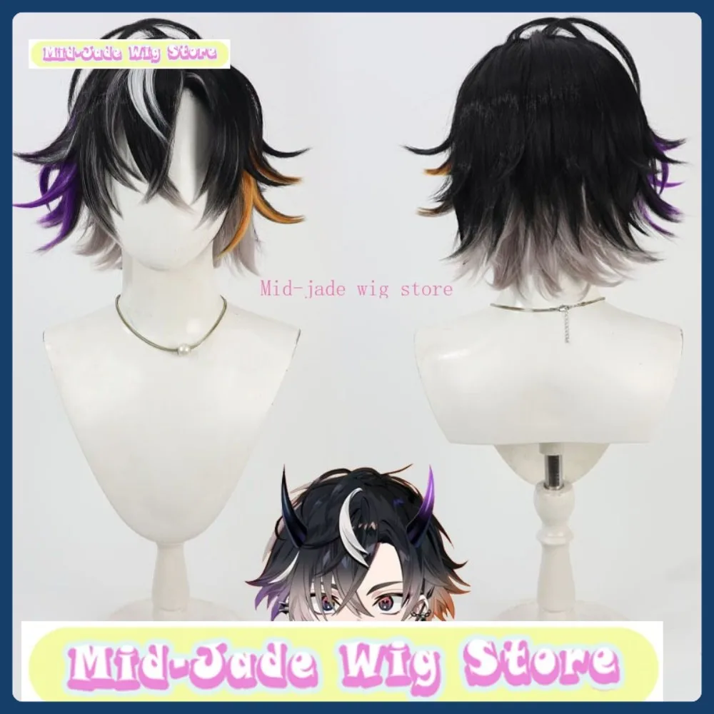

Mid-jade Wig Store VTuber Machita Chima Cosplay Wig Halloween Anime Role-playing Synthetic Hair Anime Wig