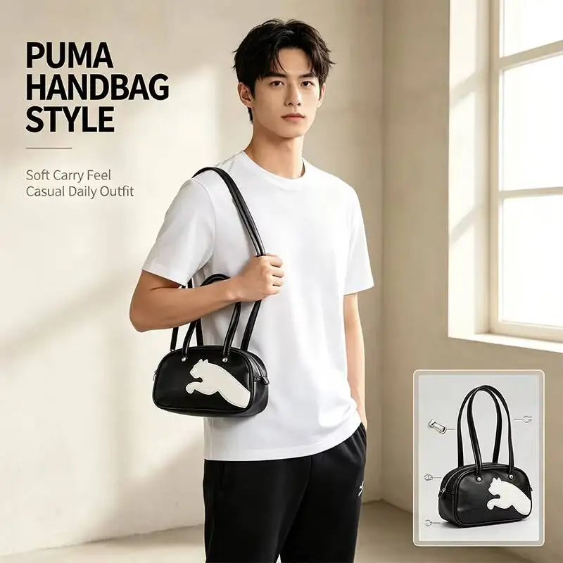 Sac à bandoulière Puma tendance pour homme – Style urbain décontracté, compact, léger, idéal pour le quotidien et les voyages