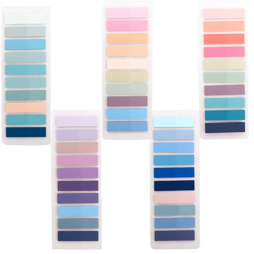 Student Stationery Bookmark Self Adhesive Loose-leaf Index Tabs Page Markers Paper Stickers Index Flags Tabs Memo Pad