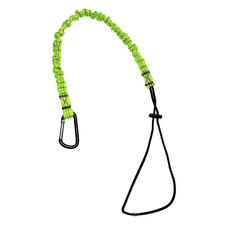 

Elastic Kayak Paddle Leash with Safety Hook Coiled Lanyard Cord Tie Rope Canoe Safety Anti-Lost Rope Rowing Boat Accessories