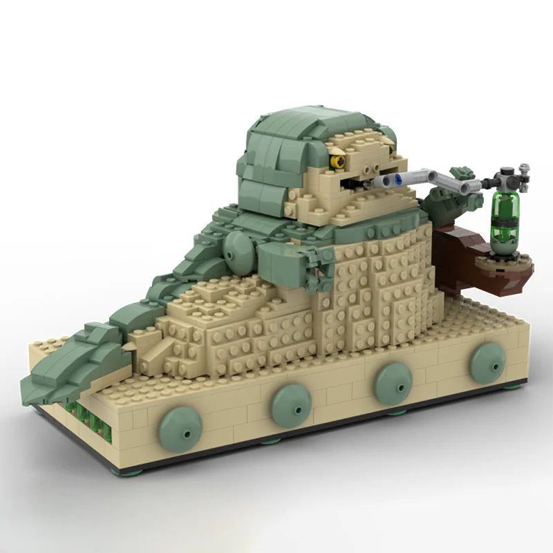 1082 قطعة MOC جابا ذا هت ستار معركة نموذج اللبنات لعبة العمارة تجميع هدية الكريسماس لتقوم بها بنفسك الإبداعية الاطفال عيد ميلاد #5