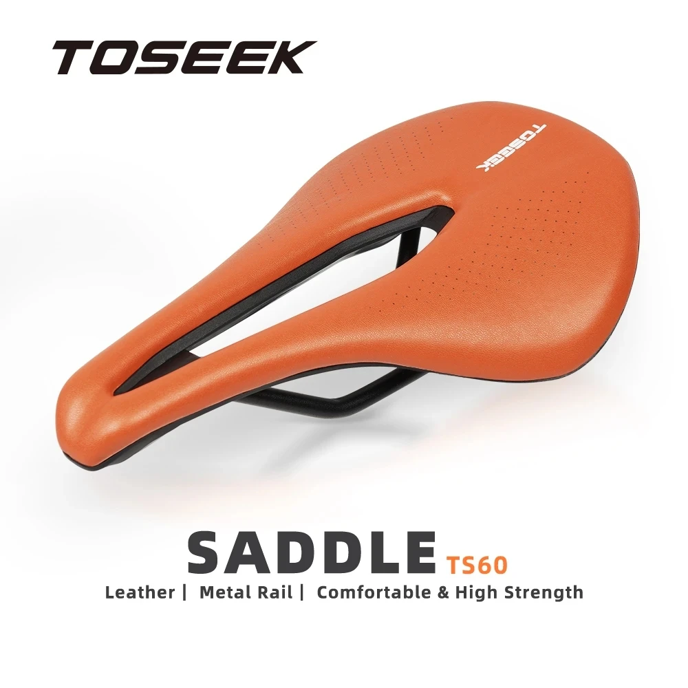 

TOSEEK TS60 EVA Breathable Comfortable Cushion Bike Racing Saddle Bicycle MTB Road Bike Seat Mountain Parts