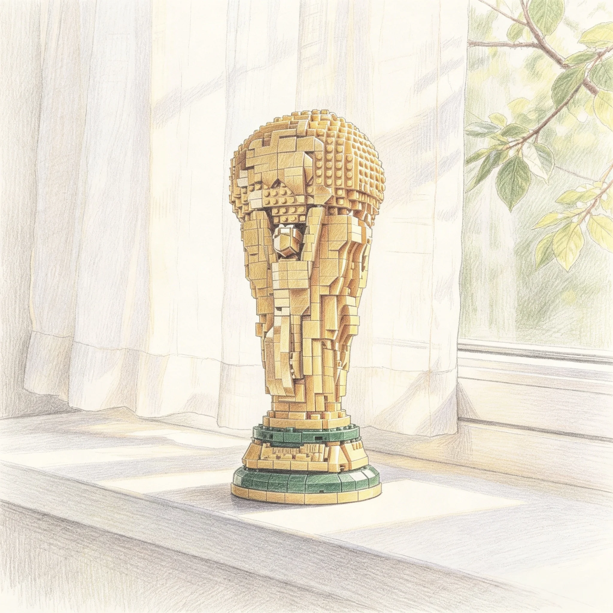 

2026 new men's and women's football trophy assembly model collection creative birthday party toy gifts for teenagers holiday gif